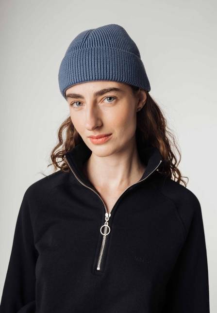 Melawear Unisex Kurze Rippstrick Mütze RAFI Bestseller