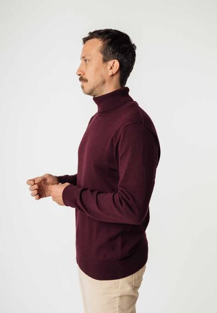 Melawear Feinstrick Rollkragenpullover KANJA Speichern exportieren