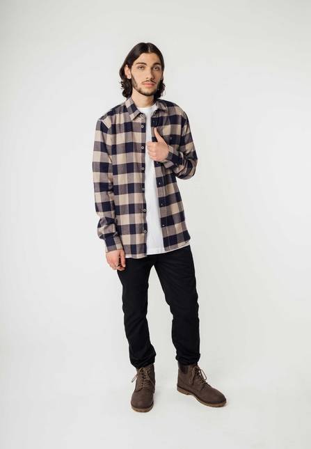 Melawear Flanell Shirt SAHEL 50% Rabatt für begrenzte Zeit