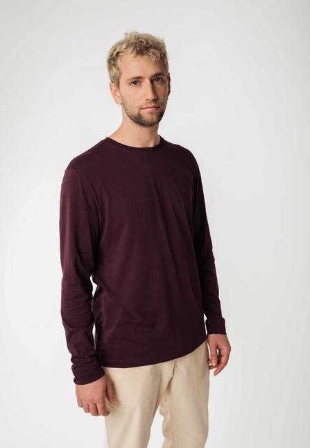 Melawear Basic Langarmshirt JERIN Fabrikpreis