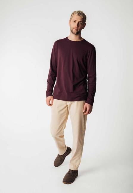 Melawear Basic Langarmshirt JERIN Fabrikpreis