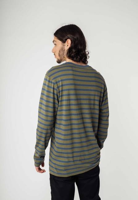 Melawear Basic Langarmshirt JERIN Stripes Rabatt