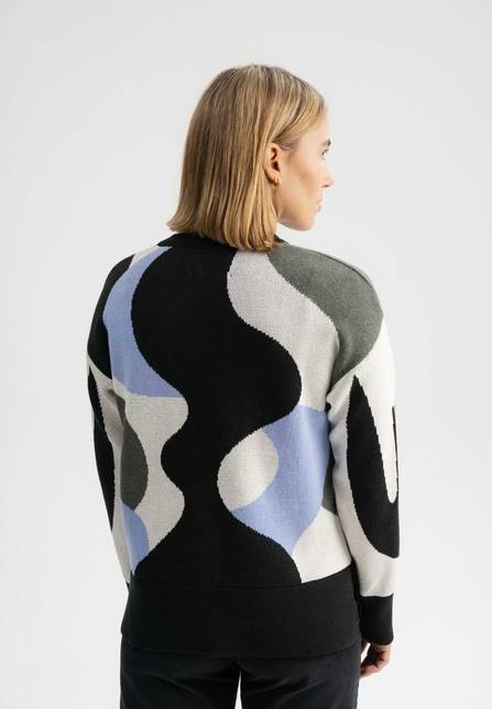 Melawear Jacquard Strickpullover Artist Edition Maggie Muttertagsangebot