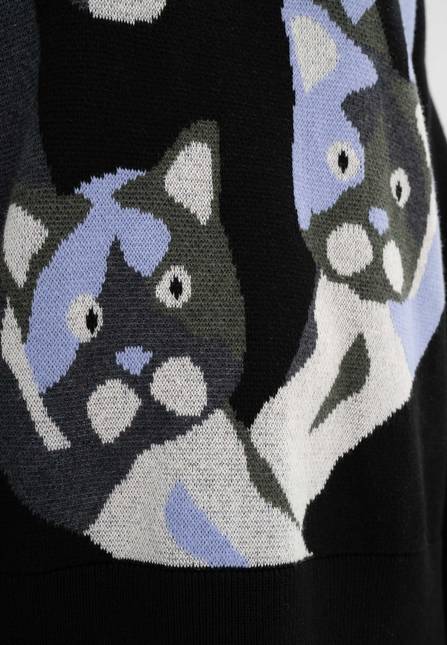 Melawear Jacquard Strickpullover FAIZA Heißer Verkauf