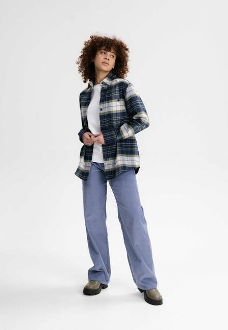 Melawear Flanell Shirt AKHELA Tiefpreis