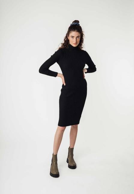 Melawear Rippstrickkleid SHIVANI Super Sparpreis