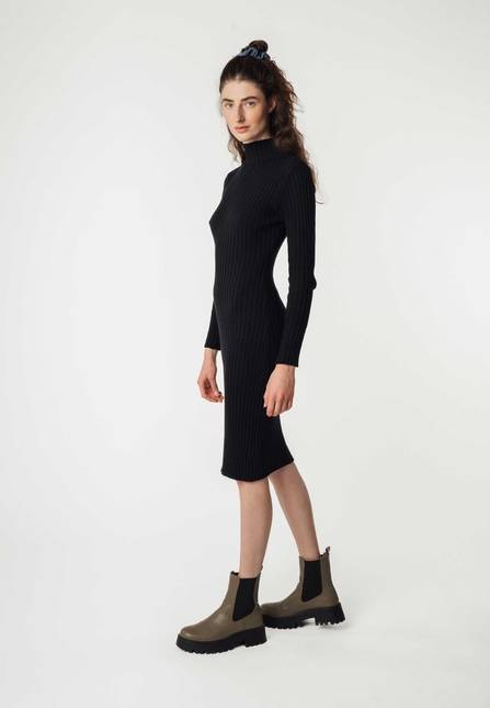 Melawear Rippstrickkleid SHIVANI Super Sparpreis
