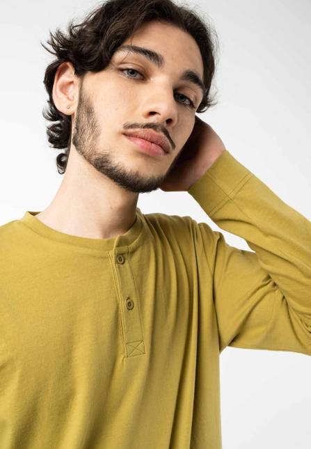 Melawear Henley Langarmshirt RAHUL Zeitbegrenzte Promotion