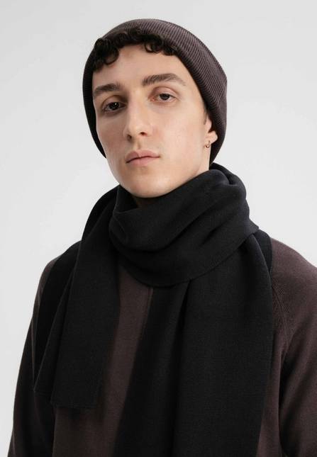 Melawear Jacquard Rippstrick Schal ASMEE Bis zu 50% Rabatt