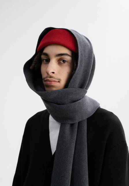 Melawear Jacquard Rippstrick Schal ASMEE Bis zu 60% Rabatt