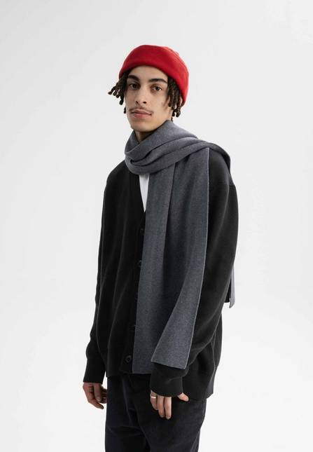 Melawear Jacquard Rippstrick Schal ASMEE Bis zu 60% Rabatt