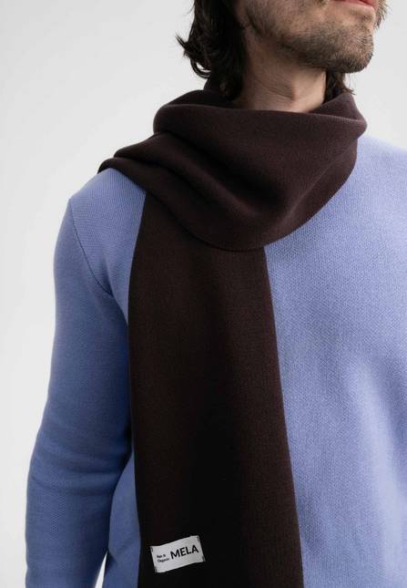 Melawear Jacquard Rippstrick Schal ASMEE Bis zu 65% Rabatt