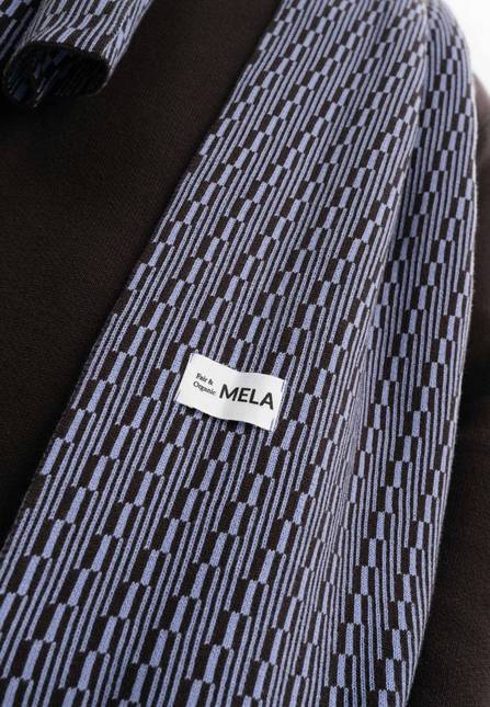 Melawear Jacquard Rippstrick Schal ASMEE Nur für heute