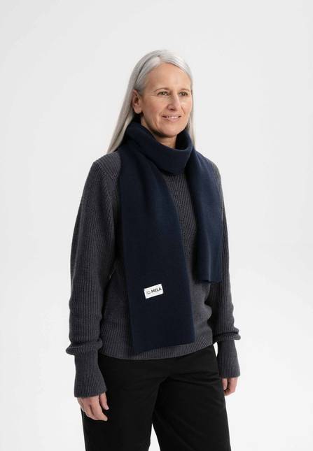 Melawear Jacquard Rippstrick Schal ASMEE Vierteljährliche Förderung