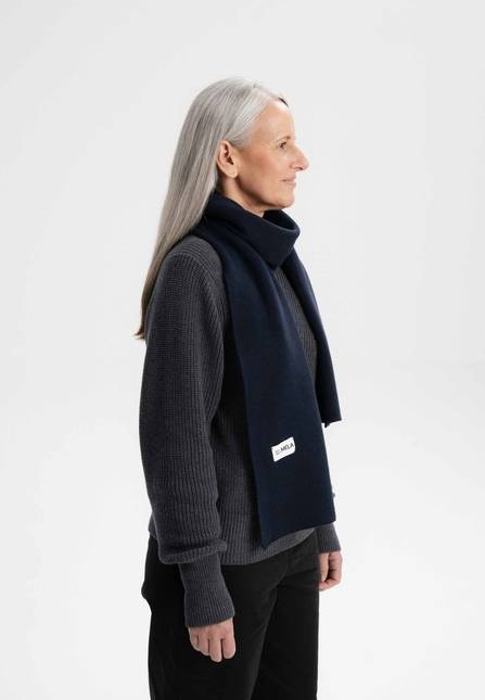 Melawear Jacquard Rippstrick Schal ASMEE Vierteljährliche Förderung