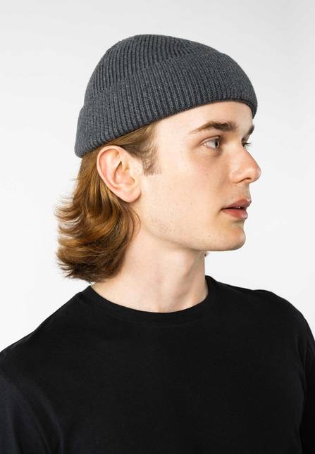Melawear Unisex Kurze Rippstrick Mütze RAFI Cyber Monday