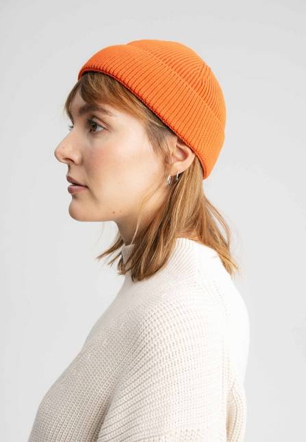 Melawear Unisex Kurze Rippstrick Mütze RAFI Weihnachtsangebot
