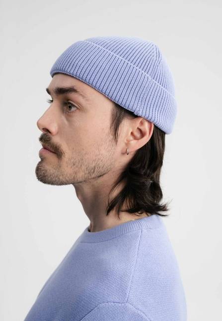 Melawear Unisex Kurze Rippstrick Mütze RAFI Osterangebot