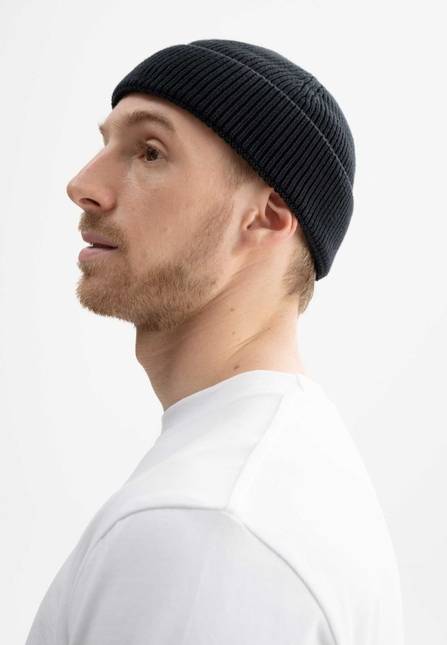Melawear Unisex Kurze Rippstrick Mütze RAFI Vatertagsangebot