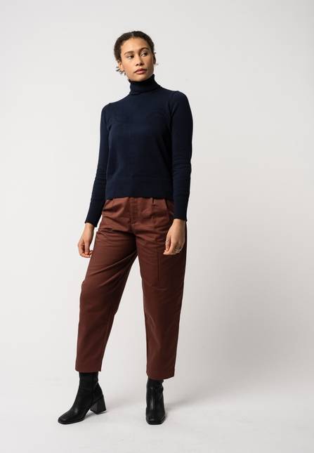 Melawear Feinstrick Rollkragenpullover MAYURA Online Outlet
