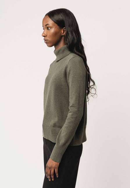 Melawear Feinstrick Rollkragenpullover MAYURA Zeitlich begrenztes Angebot