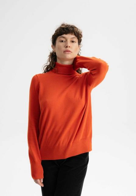 Melawear Feinstrick Rollkragenpullover MAYURA Blitzangebot