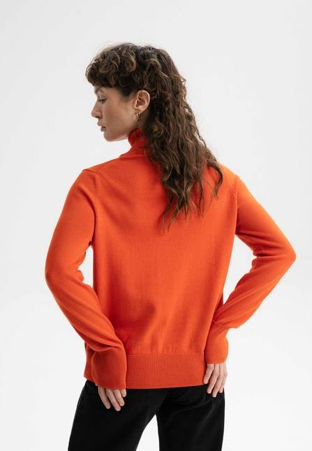 Melawear Feinstrick Rollkragenpullover MAYURA Blitzangebot