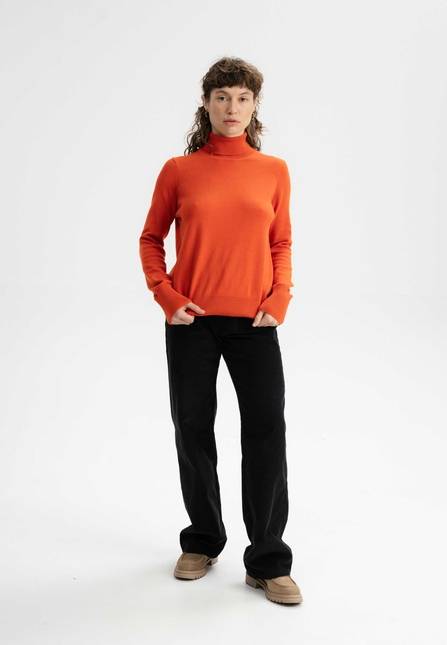 Melawear Feinstrick Rollkragenpullover MAYURA Blitzangebot
