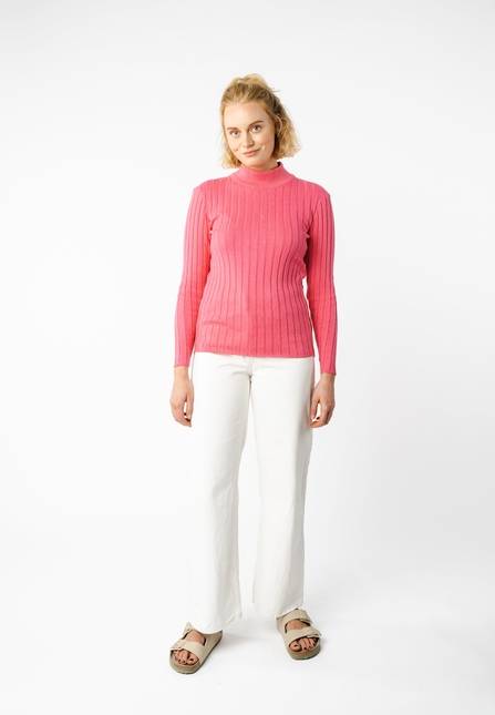 Melawear Damen Strickpullover mit Mockneck AMBA VIP-Rabatte