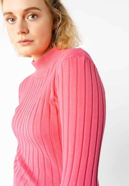 Melawear Damen Strickpullover mit Mockneck AMBA VIP-Rabatte