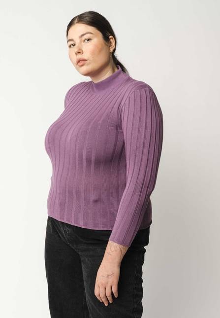 Melawear Damen Strickpullover mit Mockneck AMBA Wochenangebot