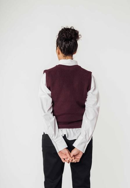 Melawear Gestrickter Pullunder DAYITA Zeitbegrenzte Promotion
