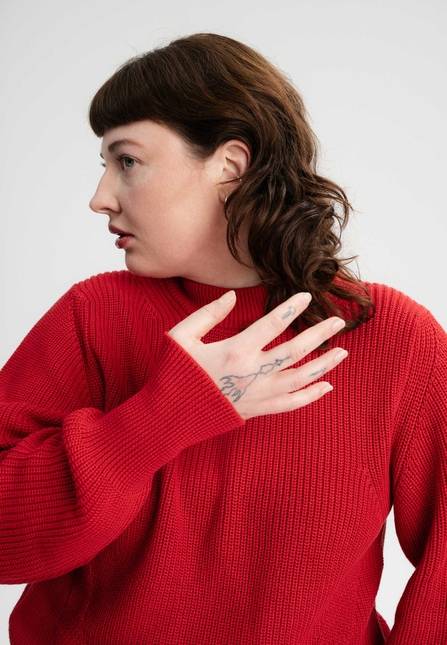 Melawear Strickpullover RIYA Nur für heute