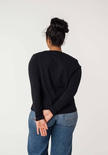 Melawear Basic Langarmshirt REENA Bis zu 50% Rabatt