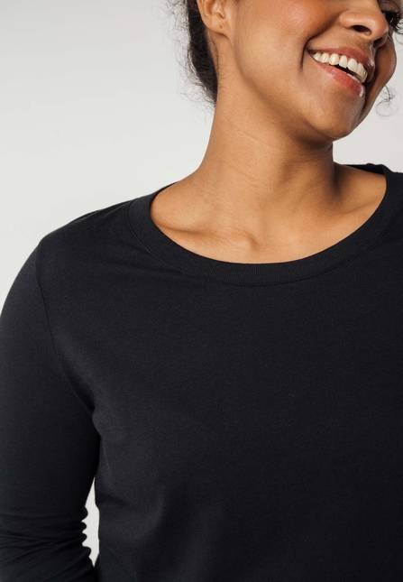 Melawear Basic Langarmshirt REENA Bis zu 50% Rabatt