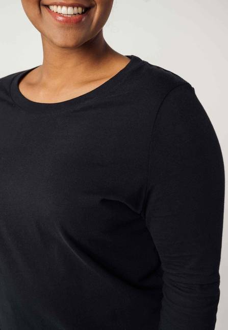 Melawear Basic Langarmshirt REENA Bis zu 50% Rabatt