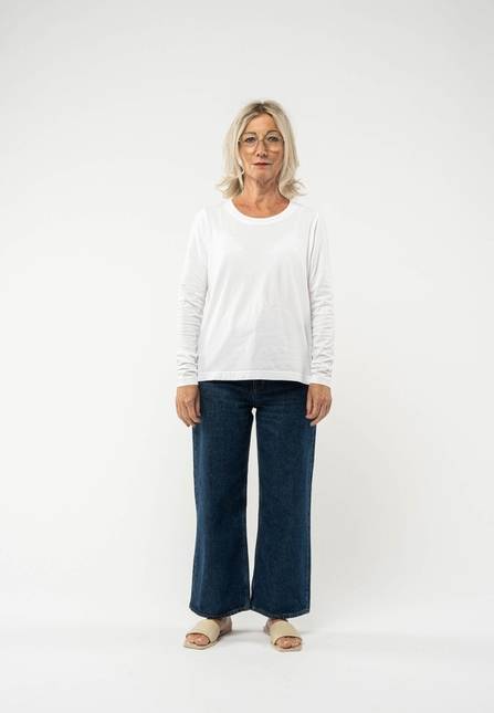 Melawear Basic Langarmshirt REENA Bis zu 60% Rabatt