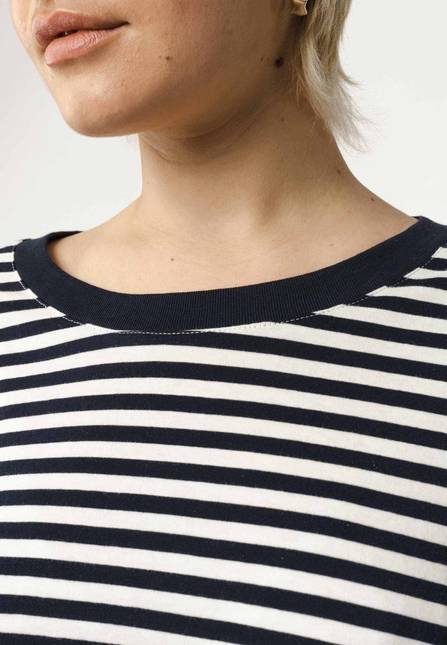 Melawear Basic Langarmshirt REENA Stripes Bis zu 65% Rabatt