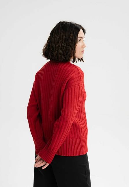Melawear Strukturierter Strickpullover ISHANI Kostenloser Versand international