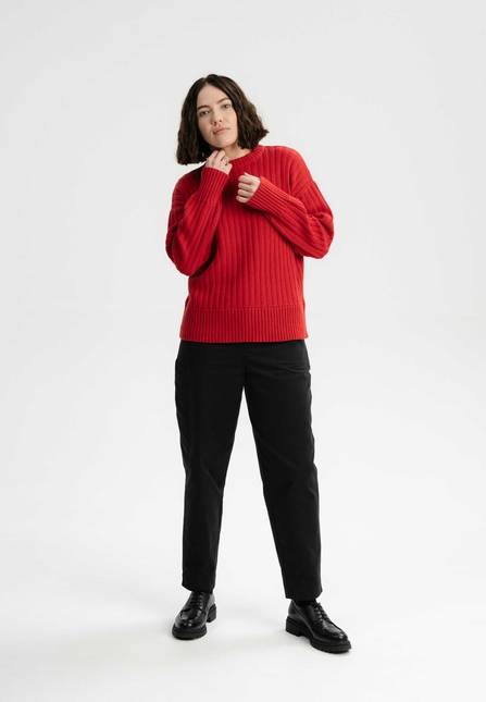 Melawear Strukturierter Strickpullover ISHANI Kostenloser Versand international