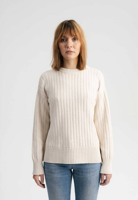 Melawear Strukturierter Strickpullover ISHANI