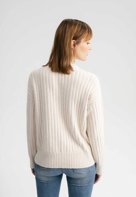 Melawear Strukturierter Strickpullover ISHANI Fabrikladen
