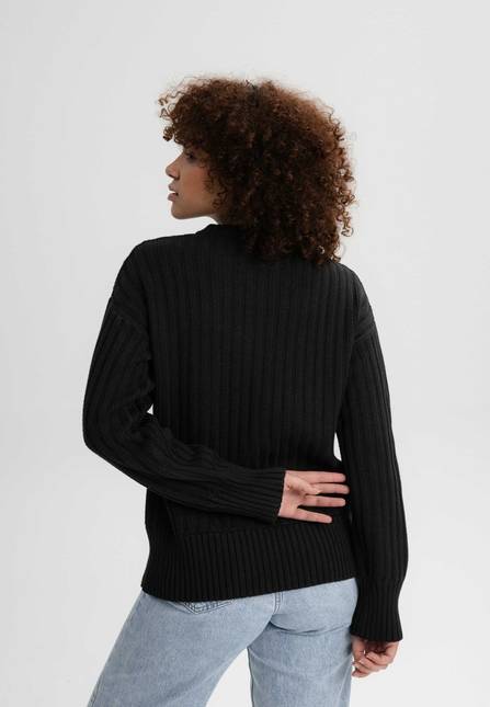 Melawear Strukturierter Strickpullover ISHANI Begrenzt auf 3 Tage