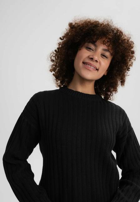 Melawear Strukturierter Strickpullover ISHANI Begrenzt auf 3 Tage