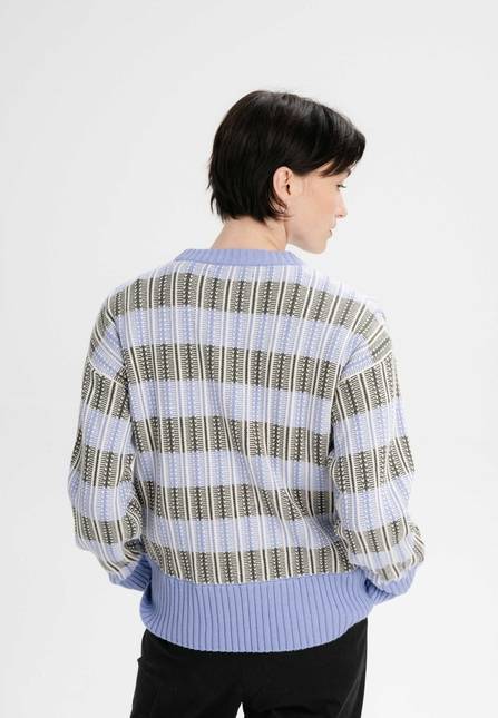 Melawear Strukturierter Strickpullover ISHANI Speichern exportieren
