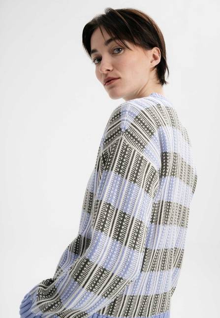 Melawear Strukturierter Strickpullover ISHANI Speichern exportieren