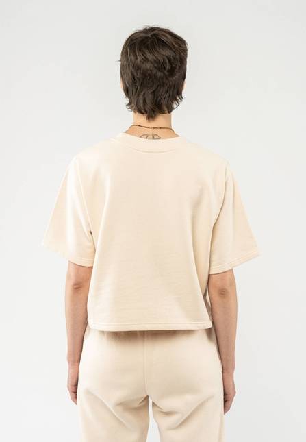 Melawear French Terry Cropped T-Shirt DEEPALI Black Friday Preise