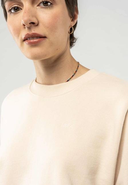 Melawear French Terry Cropped T-Shirt DEEPALI Black Friday Preise