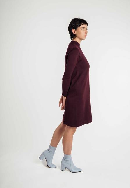 Melawear Basic Feinstrick Kleid HARLEEN Fabrikpreis
