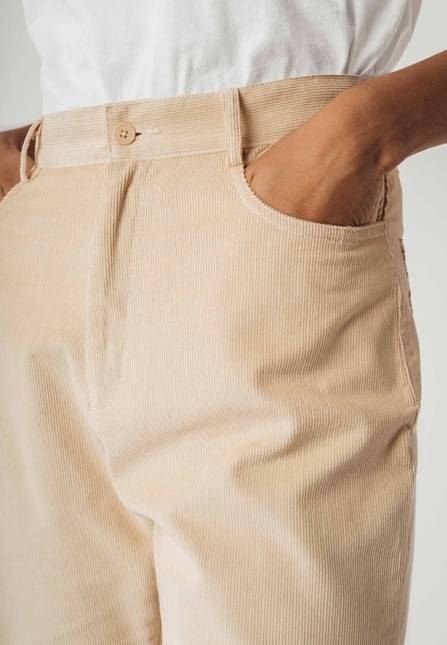 Melawear Cord Hose mit hohem Bund und weitem Bein OORJA Tägliche Deals